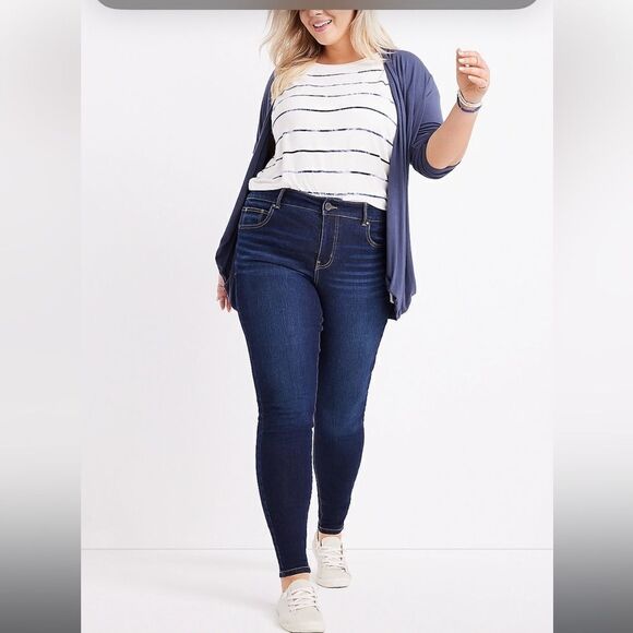 Maurice’s Plus Size m jeans ™M Everflex™M Super Skinny High Rise Jeans size 24R - Picture 3 of 6